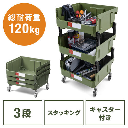 c[S 3i LX^[t ςݏdˉ\ ω׏d120kg I[uO[ 100-CART021