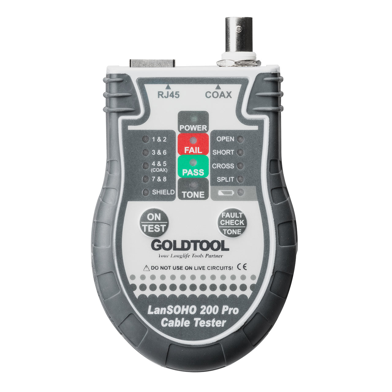 LANeX^[ RJ-45 P[u e@Eq@E [gΉ LED\ xgŒNbv Je8/7A/7/6A/6/5e ꔭ 500-LANTST2