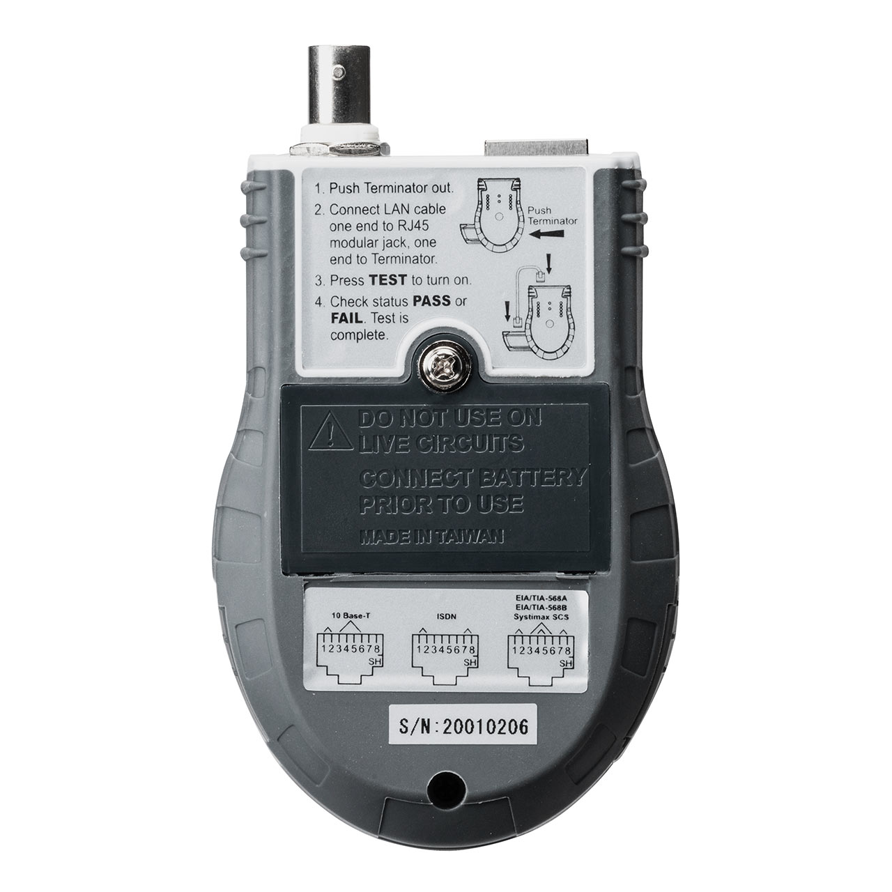 LANeX^[ RJ-45 P[u e@Eq@E [gΉ LED\ xgŒNbv Je8/7A/7/6A/6/5e ꔭ 500-LANTST2