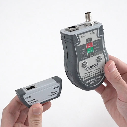 LANeX^[ RJ-45 P[u e@Eq@E [gΉ LED\ xgŒNbv Je8/7A/7/6A/6/5e ꔭ 500-LANTST2