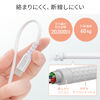 y6܂ł̏zUSB Type-CP[u L USB PD100W VRbV ܂Ȃ CtoC ^CvC USB2.0 [d f[^] X}z ^ubg 1m zCg 500-USB079W
