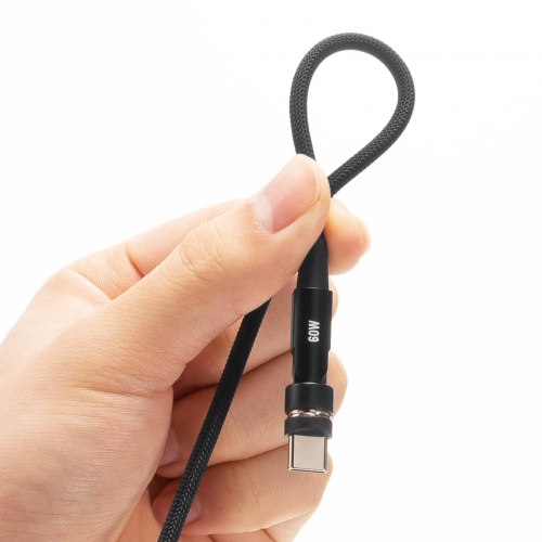 USB Type-CP[u USB PD60W SΉ 540]RlN^ }OlbgRlN^ USB2.0 ubN 2m KU-CCP60MG20BK